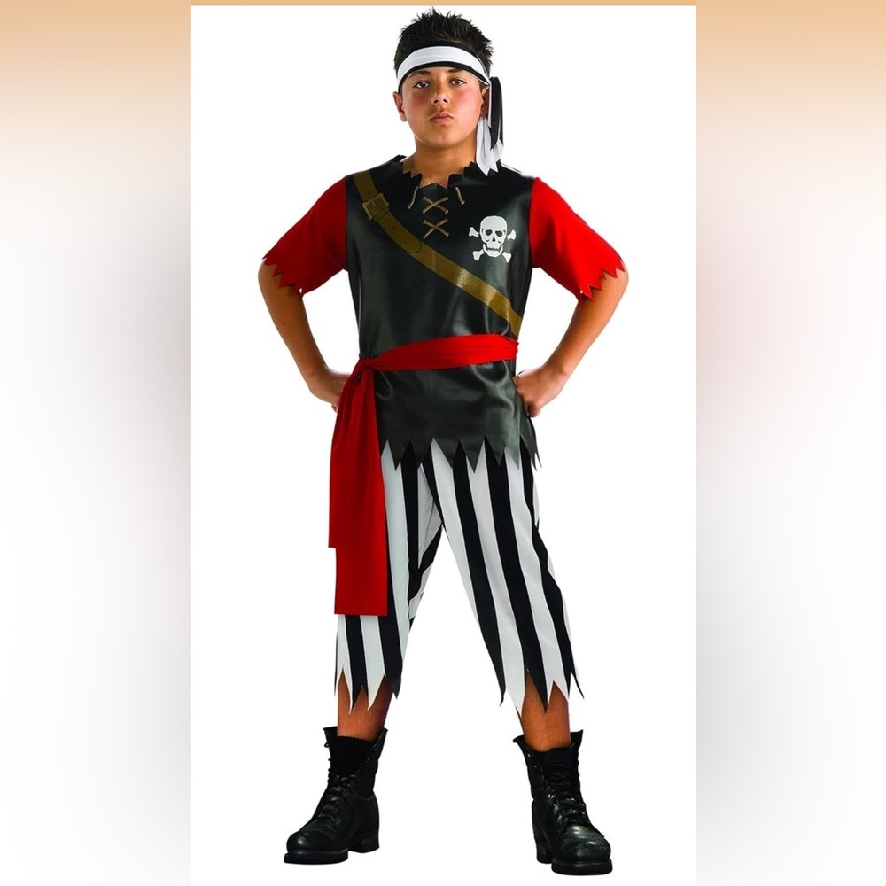 Boy�s Salty Pirate Costume